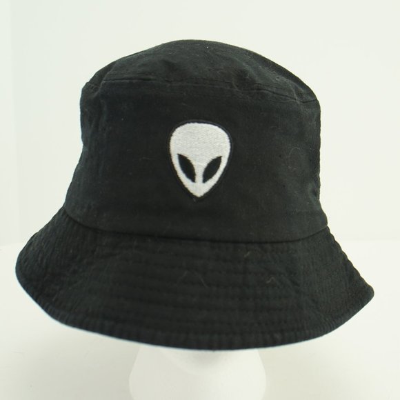 Alien Bucket Hat Cap Cotton Fishing Boonie Brim visor Sun Safari Summer Camping - Picture 2 of 5